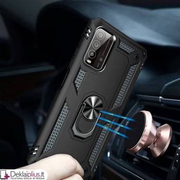 Sustiprintas dėklas 4in1 - juodas (Xiaomi Poco M3/Redmi 9T) Sustiprintas dėklas 4in1 - juodas (Xiaomi Poco M3/Redmi 9T)